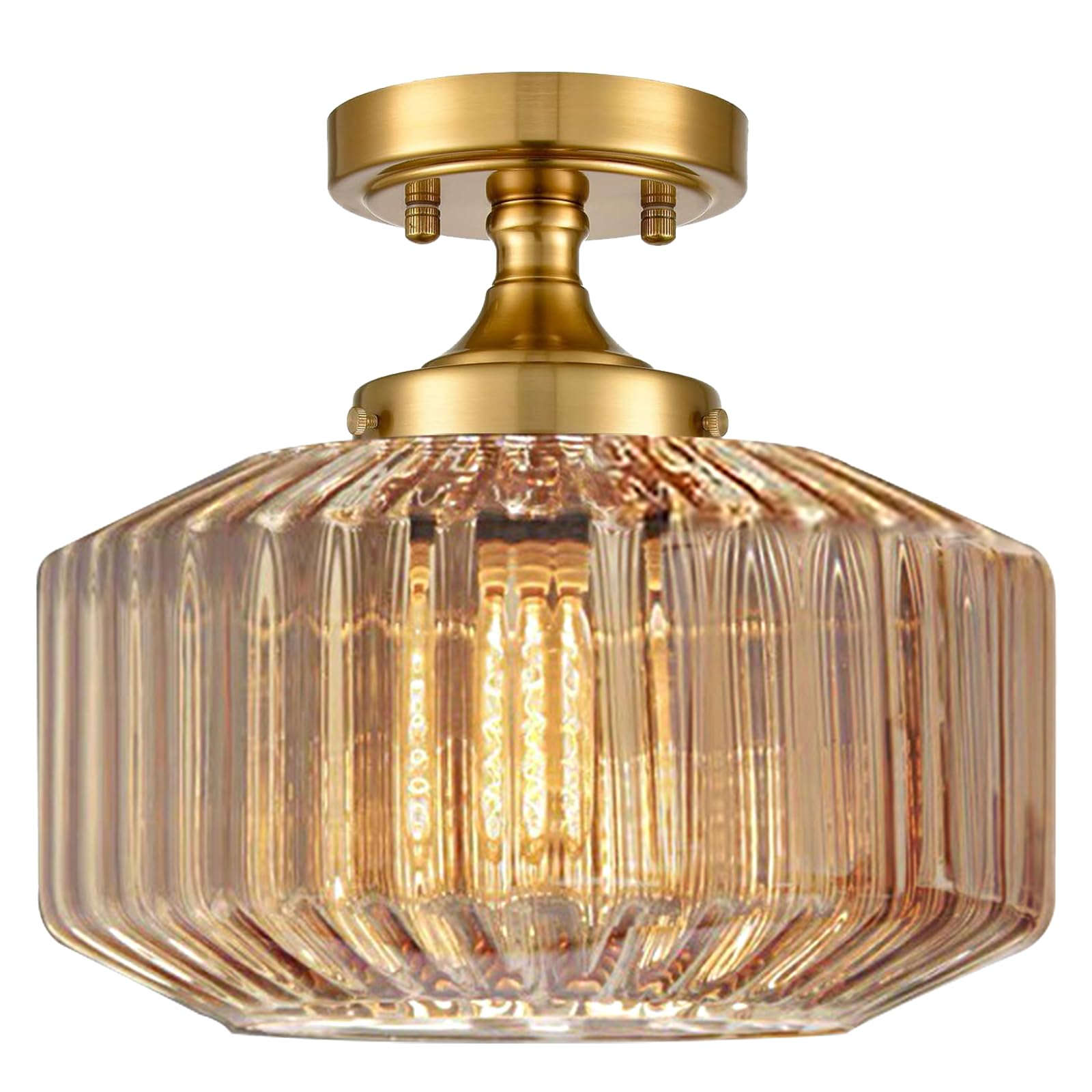 Qepeety Flush Mount Light Fixture 11.02